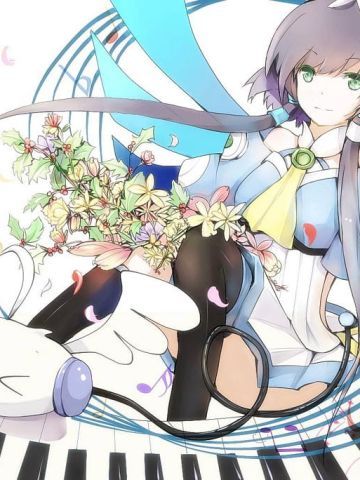 洛天依萌化安卓主题