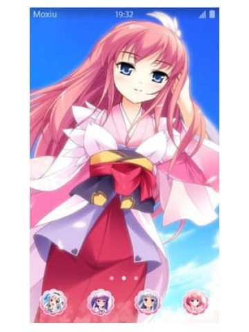 恋爱游戏恋神富士宫咲 手机主题