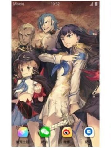 斩服少女 安卓手机主题