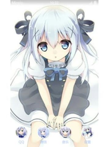 请问今天您要来点兔子吗？ 香风智乃  安卓手机主题