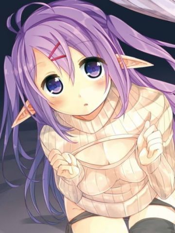 开胸毛衣的诱惑 手机壁纸 前凸的妹纸