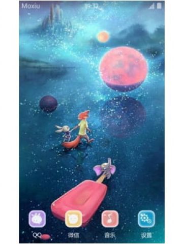 疯狂动物城 安卓手机主题