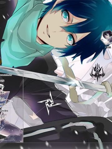 野良神 夜斗 win7 电脑桌面主题