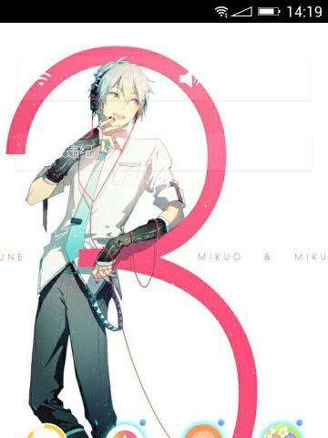 初音未来与神秘少年 安卓手机主题