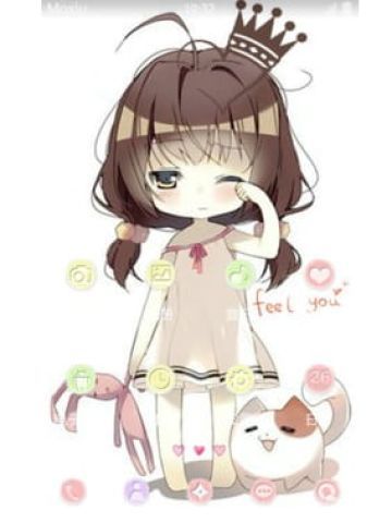 刚起床的小萝莉 安卓手机 主题