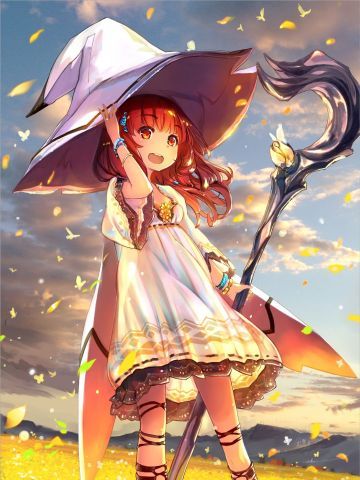 超萌魔法娘 手机壁纸