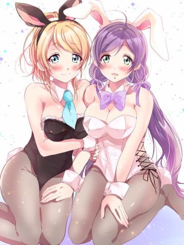 兔女郎女仆装少女 性感手机壁纸