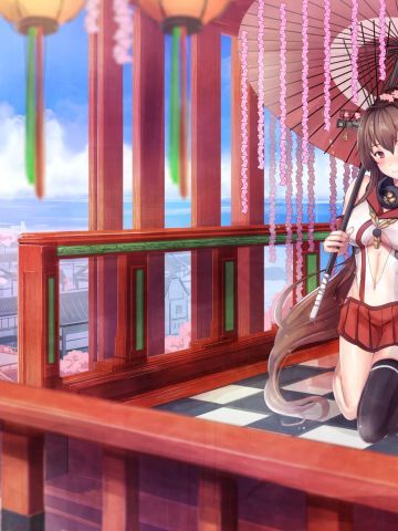 舰队Collection  舰娘大和  萌娘电脑壁纸4-14期