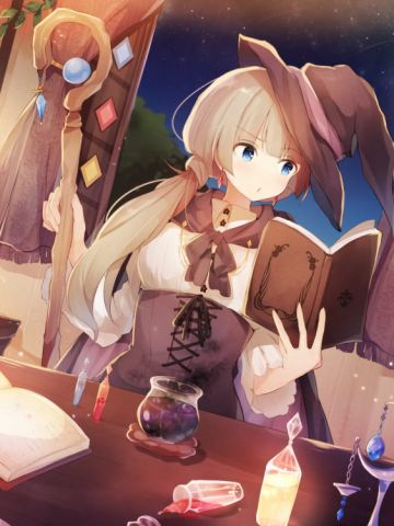 灯笼与少女特辑 电脑桌面壁纸