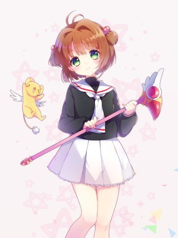 魔卡少女樱 小樱 萌娘电脑壁纸4-23期下载