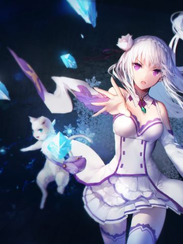 艾米莉娅 从零开始的异世界生活 萌娘电脑壁纸4-26期下载