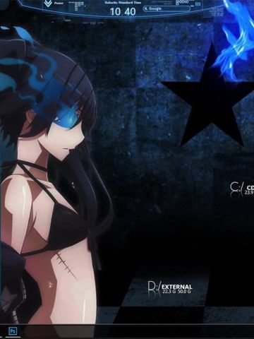 黑岩射手 win10电脑桌面主题