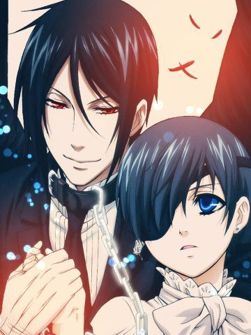 黑执事 塞巴斯蒂安 萌娘手机壁纸5-1期下载