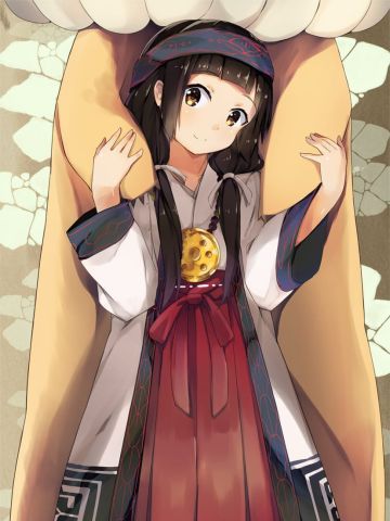 当女孩遇到熊 萌娘手机壁纸5-13期下载