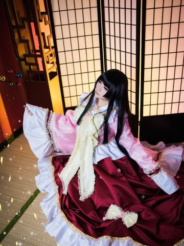 东方Project 蓬莱山辉夜COS