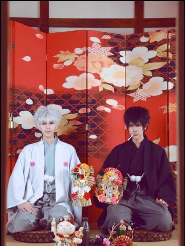 【授权】银魂 坂田银时&土方十四郎cos