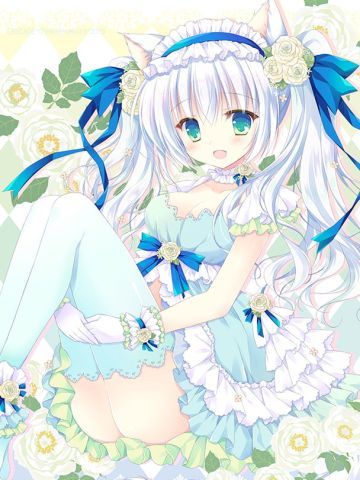 抱腿乖巧少女 手机壁纸 令人怜惜