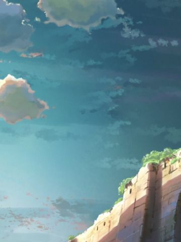 追逐繁星的孩子 桌面壁纸 新海诚