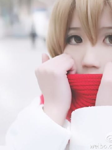 【授权】龙与虎 戴围巾逢坂大河 cos