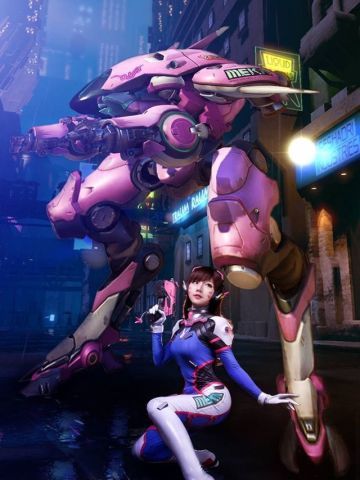 【授权】守望先鋒OverWatch D.VA cos
