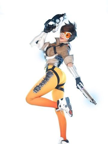 螺旋猫《守望先锋》猎空 cos