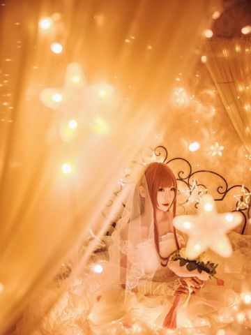 【授权】全职高手 婚纱版苏沐橙 cos