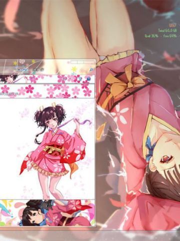 甲铁城的卡巴内瑞 无名 win7电脑主题下载