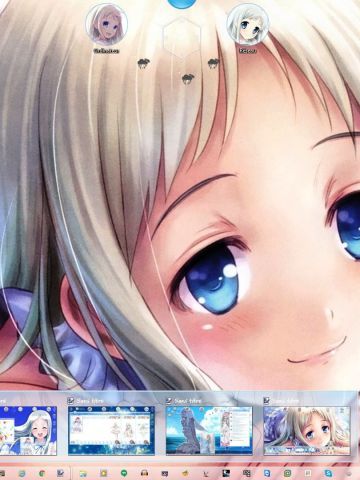 未闻花名 面码 win7电脑主题下载