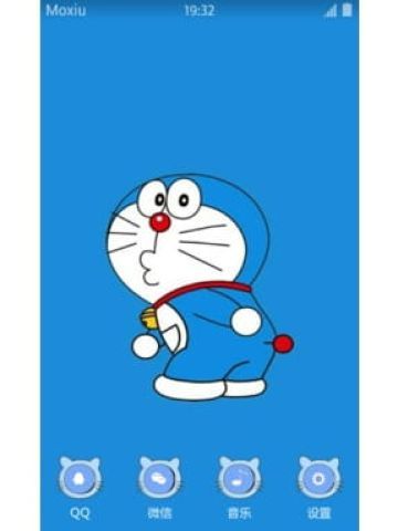 蓝胖子哆啦A梦 安卓手机主题下载