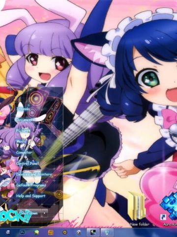 Show By Rock!!  win7电脑主题下载