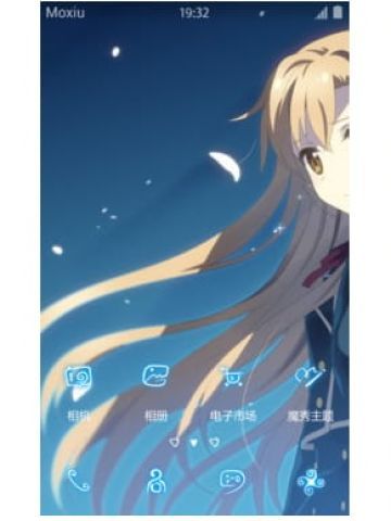 刀剑神域 亚丝娜 安卓手机主题下载
