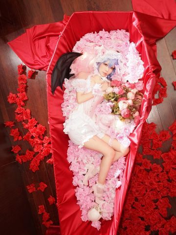 东方project 吸血鬼大小姐 蕾米莉亚‧斯卡雷特cos