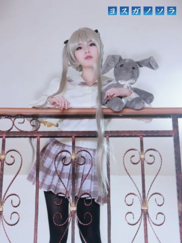 黑丝制服 穹妹诱惑 缘之空 春日野穹cos