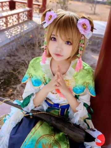 【授权】lovelive 小泉花阳 福神觉醒cos