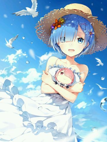 从零开始的异世界生活雷姆手机壁纸