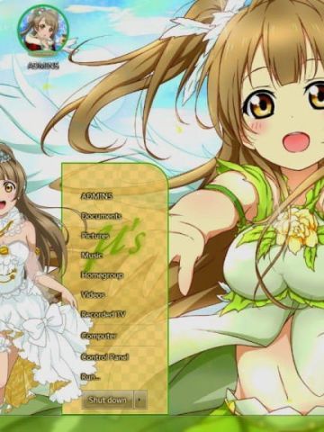 【Win7主题】 lovelive南小鸟下载