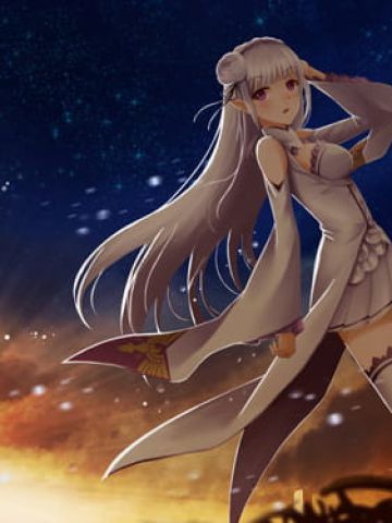 从零开始的异世界生活艾米莉娅手机壁纸