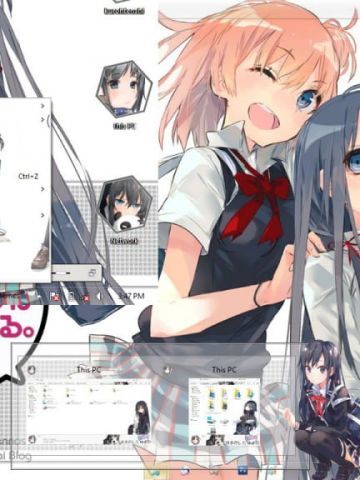 【win8/8.1主题】我的青春恋爱物语果然有问题 雪之下雪乃 下载