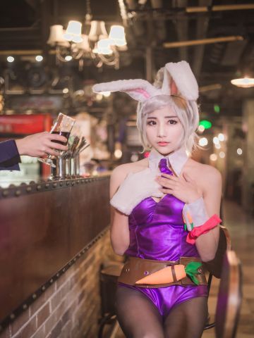 【授权】英雄联盟 放逐之刃 兔女郎瑞文cos