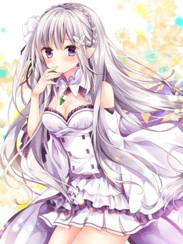 从零开始的异世界生活 艾米莉娅手机壁纸