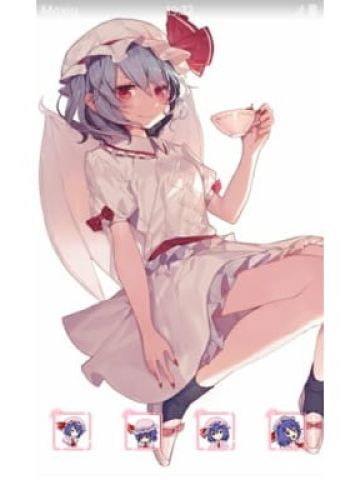 东方Project大小姐蕾米莉亚 安卓手机主题下载