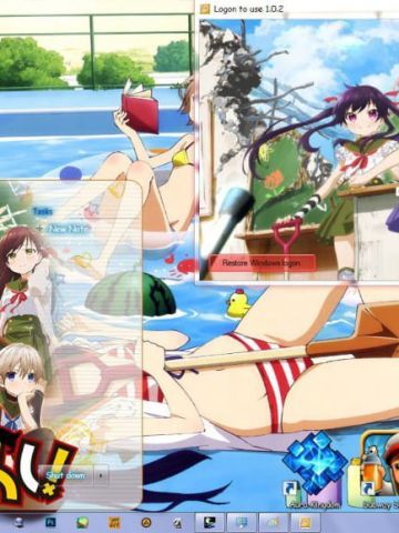 【win7主题】学院孤岛 下载