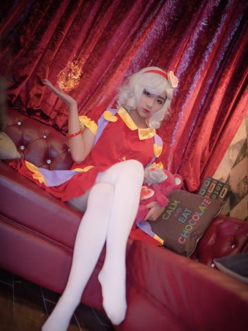 【授权】英雄联盟 情人节皮肤安妮 cos