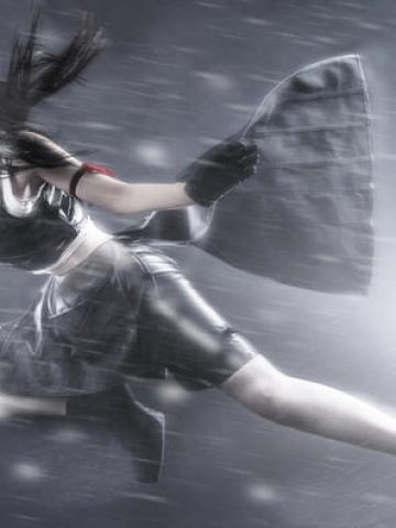 比原画还美！最终幻想7蒂法COS