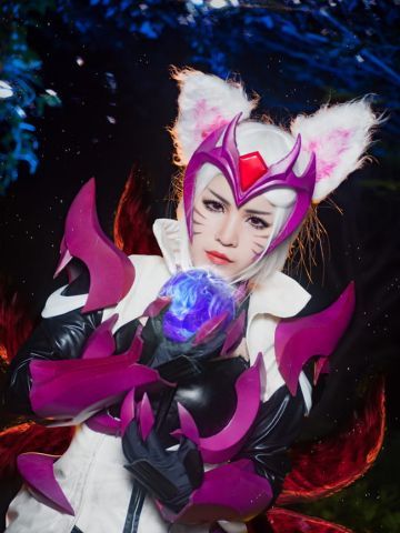 英雄联盟 勇者阿狸cos 我们来找点真正乐子吧~