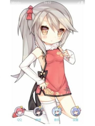 战舰少女R 小萝莉宁海 安卓手机主题下载