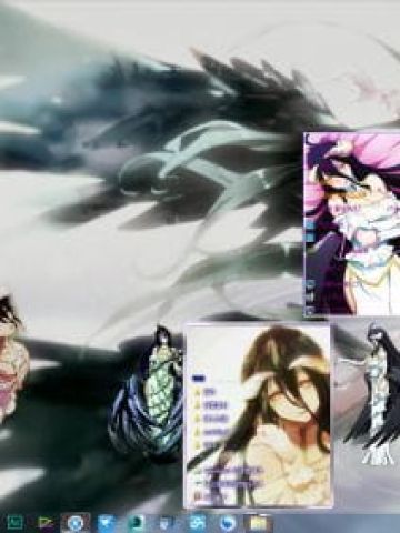 【win7主题】OVERLORD 雅尔贝德 下载