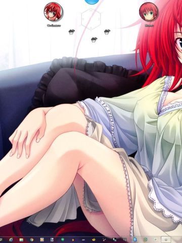 【win7主题】恶魔高校High School DXD V2 下载