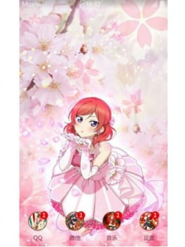 lovelive！西木野真姬 安卓手机主题下载