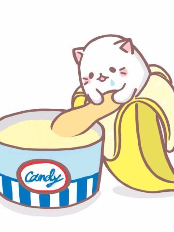 可爱的迷之生物 《香蕉喵》表情包